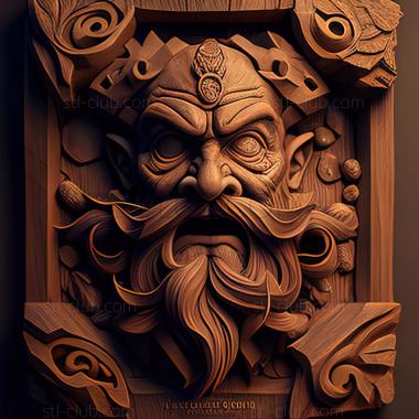 3D модель Игра Hearthstone Rastakhans Rumble (STL)